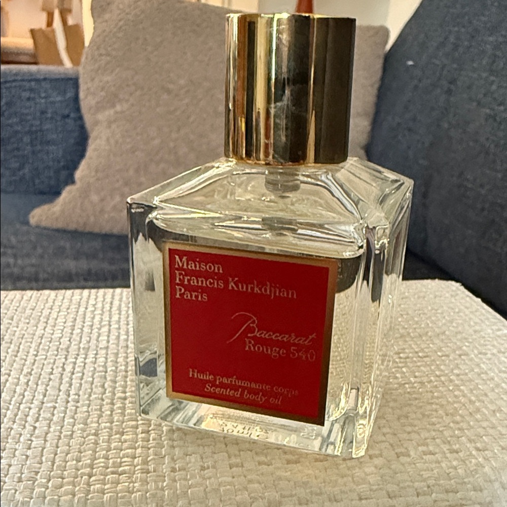 Maison Francis Kurkdjian Baccarat Rouge 540 Body Oil with Gold Cap